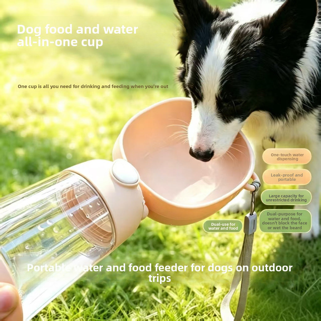 Portable Pet Water Feeding Cup