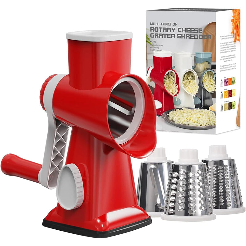 The 3-in-1 Rotary Kitchen Grater