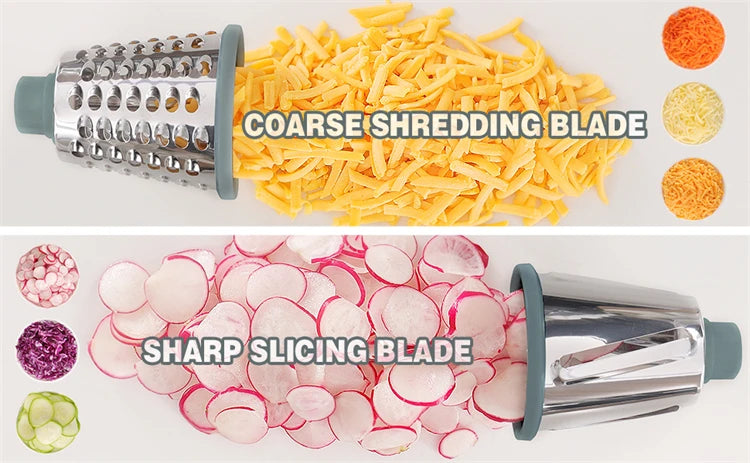 The 3-in-1 Rotary Kitchen Grater