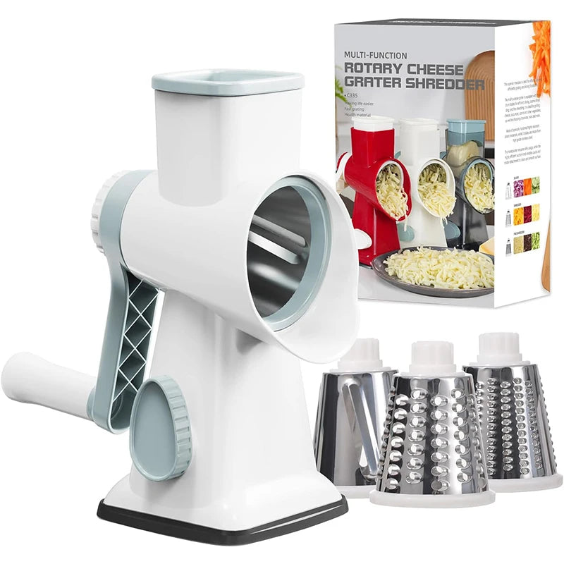 The 3-in-1 Rotary Kitchen Grater