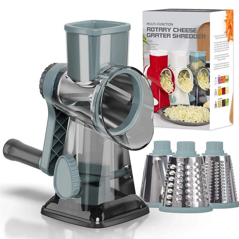 The 3-in-1 Rotary Kitchen Grater