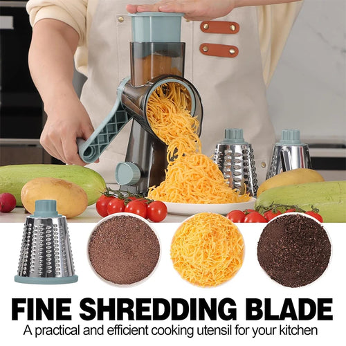 The 3-in-1 Rotary Kitchen Grater